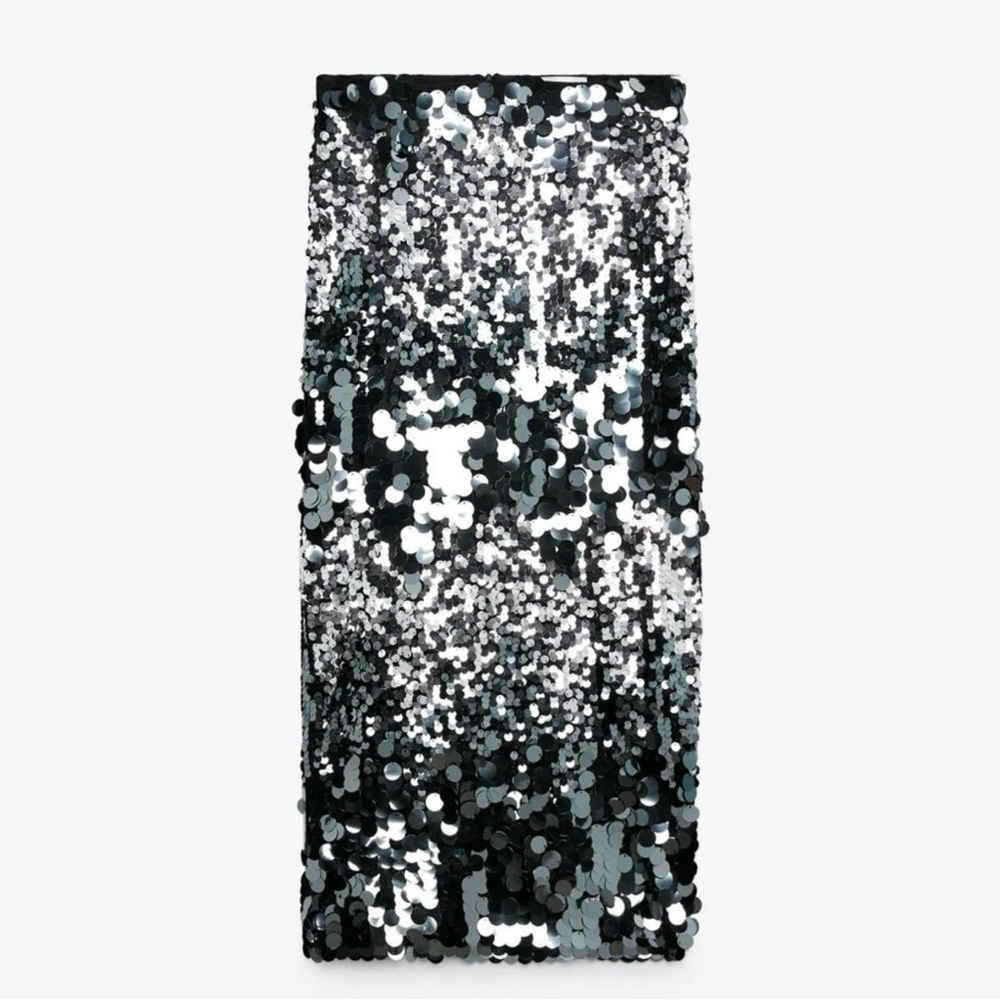 Zara sequin skirt XL